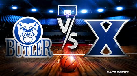 butler vs xavier prediction|xavier vs butler odds.